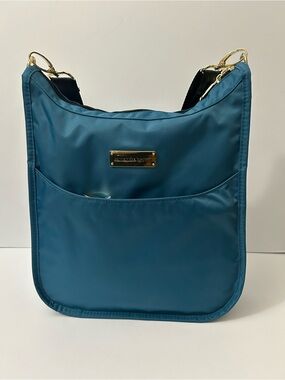Samantha Brown - Nylon crossbody Bag with RFID Protective Pocket.